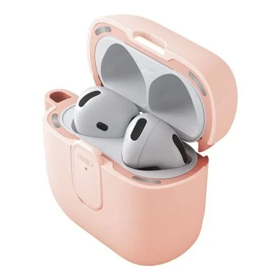 Uniq Clyde Airpods 4Th Gen (2024) Lock Case - Pink (Light Pink/Crepe Pink)